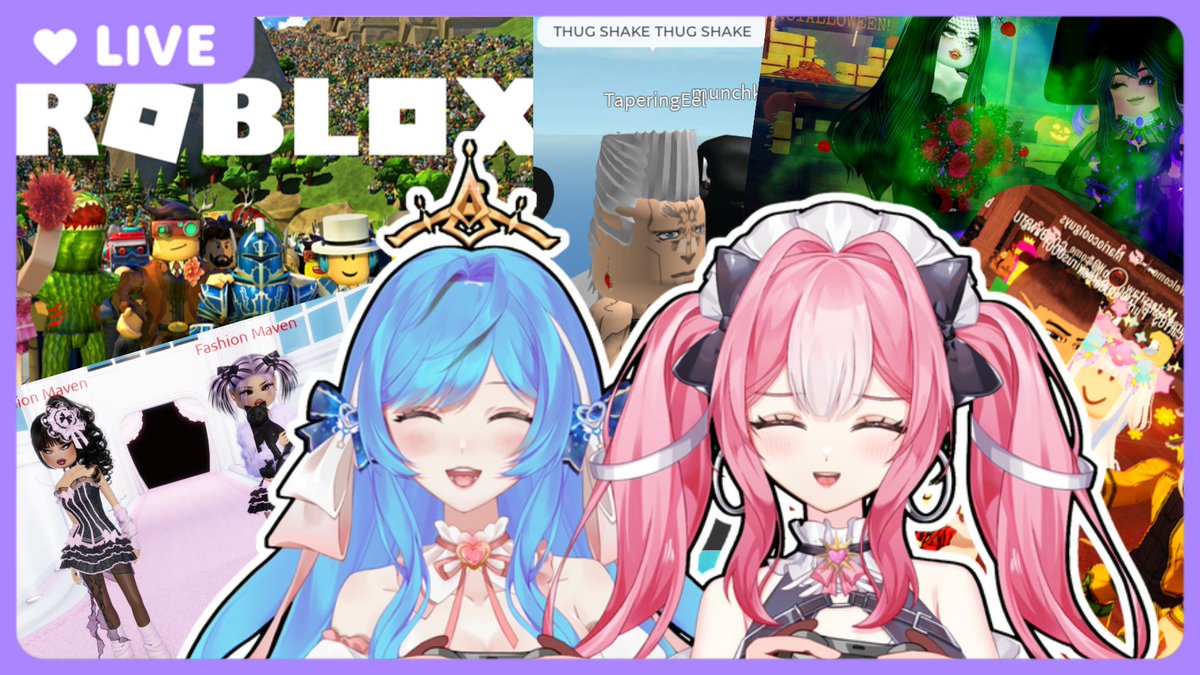 misamusalive's tweet image. [🔴LIVE]💗MISA &amp;amp; MUSA💙

MIMUTHON DAY 7: @_Dress2Impress update / @PlayPixelQuest BETA / new game Mage Arena??

🔗 twitch.tv/misamusalive
🔗 youtube.com/live/Z2w6vQrkq…

#twitch #stream #VTuber #vtuberEN #VTubers #charity #subathon #donothon #ROBLOX #dti #dresstoimpress #magearena