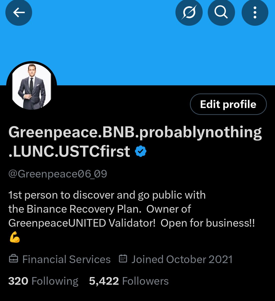 Greenpeace06_09's tweet image. Officially VERIFIED!  
#Lunc
#GreenpeaceUNITED
#CommunityValidator
