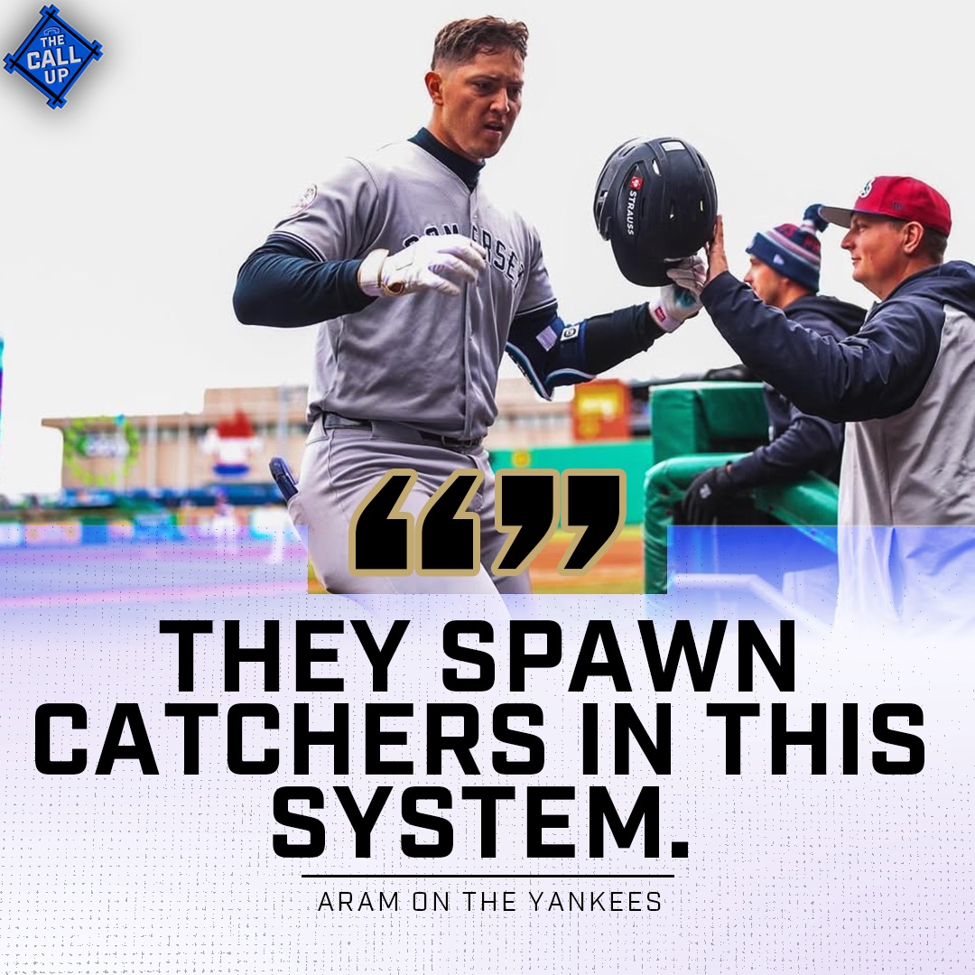 The_CallUpPod's tweet image. New episode of The Call Up with @AramLeighton8 and @Jack_McMullen11! 

⚾️: Yankees Top Prospects List
⚾️: How to evaluate Spencer Jones
⚾️: Upside arms throughout system

Listen in: open.spotify.com/episode/3GDRCE…