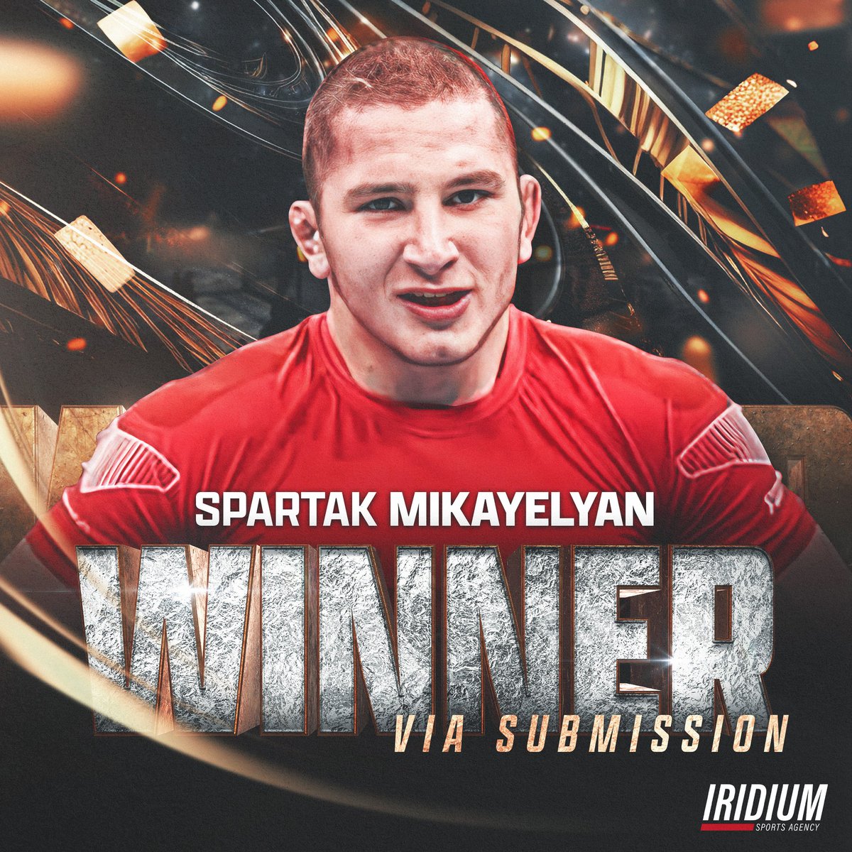 TeamIridiumISA's tweet image. 🚨 #TeamIridium young gun @spo078 locks in the choke &amp;amp; secures his 5th straight victory with the tapout at @anthonypettisfc 📈 #TheDarkside