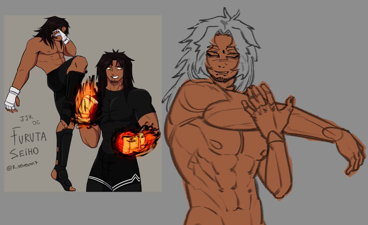 apollyonic's tweet image. working on last second artfight stuff