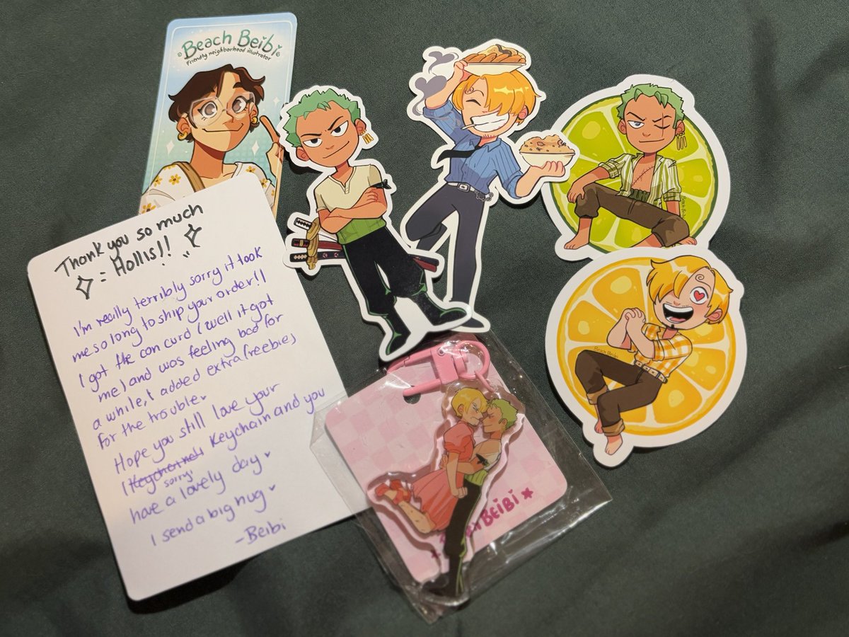 !!!!!!!  My zosan charm from <a href="/BeachBeibi/">Beibi✨</a> came in!!!!!  
I’m so incredibly happy with the quality, and it was so sweet you included extras!!!  Don’t worry, I know con curd all too well!!  THANK YOU SO MUCH!!!!!!!