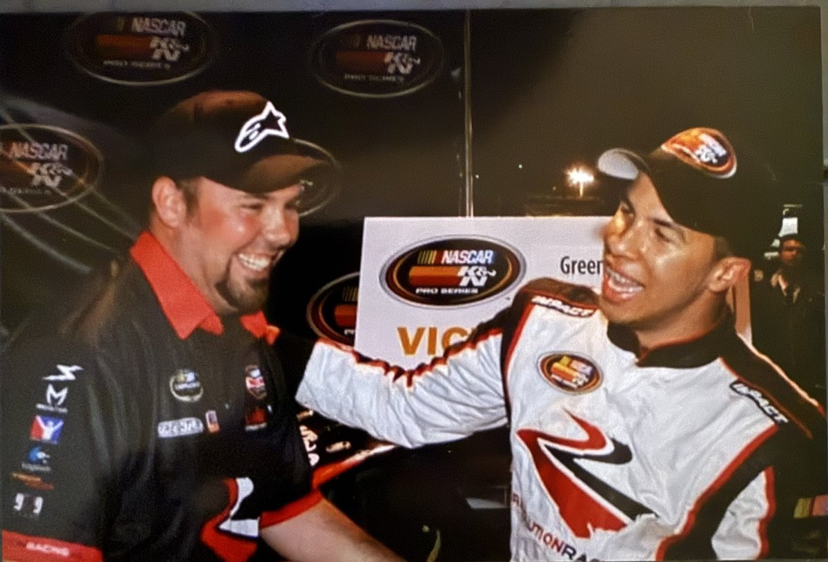 _megankraft's tweet photo. In case you missed it…these 2 just won the Brickyard 400 💋🧱 https://t.co/b3lNwZs0P7