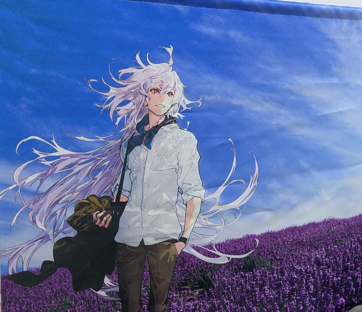 sagamisononbiri's tweet image. でかタペストリー今年も売るかな？