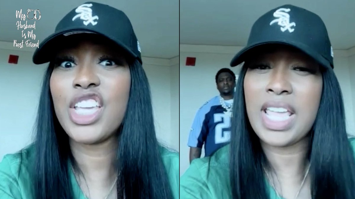 BlackInkChi's tweet image. SEE VIDEO HERE: youtu.be/k6Z3dA9aYl8

Hot Boy Turk's Wife Emani Snaps After Rumor He Was Kicked Off The Cash Money Reunion Tour! 🤬

#turk #emanivirgil #cashmoneyrecords