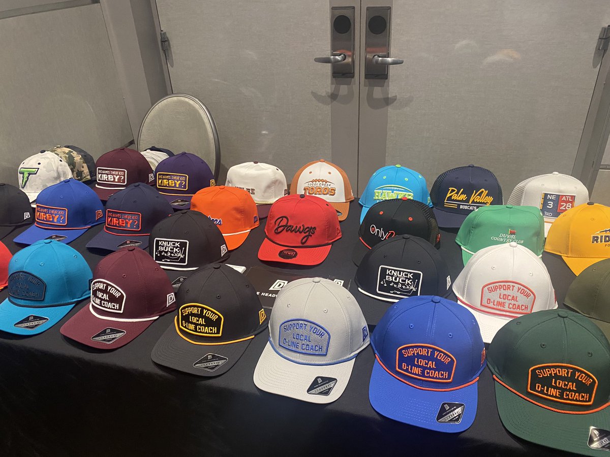 flhsfbchat's tweet image. Promote your program with custom hats from @domehats Fitted, Snap Back, and Velcro enclosures with several styles to choose from. Stock Hats Suck #flhsfbchat