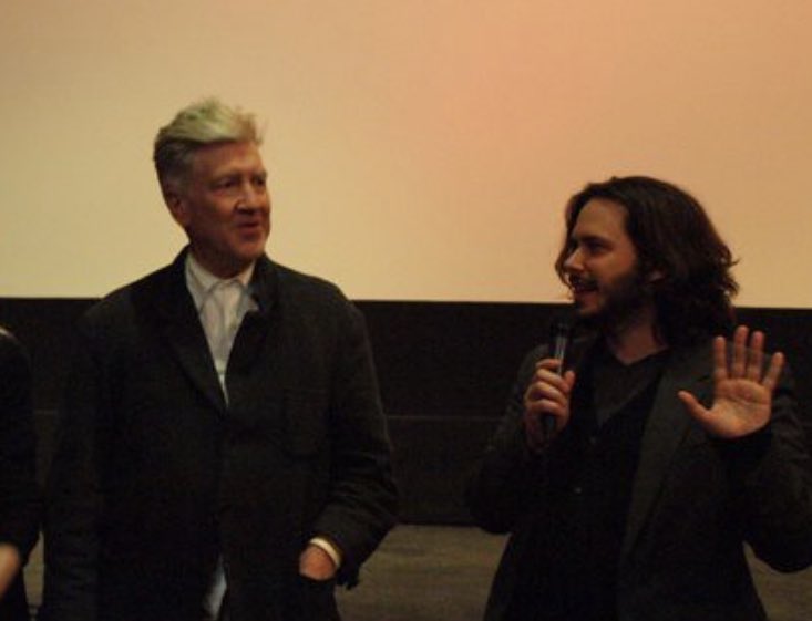 dermotalbarn's tweet image. David Lynch &amp;amp; Edgar Wright &amp;lt;3