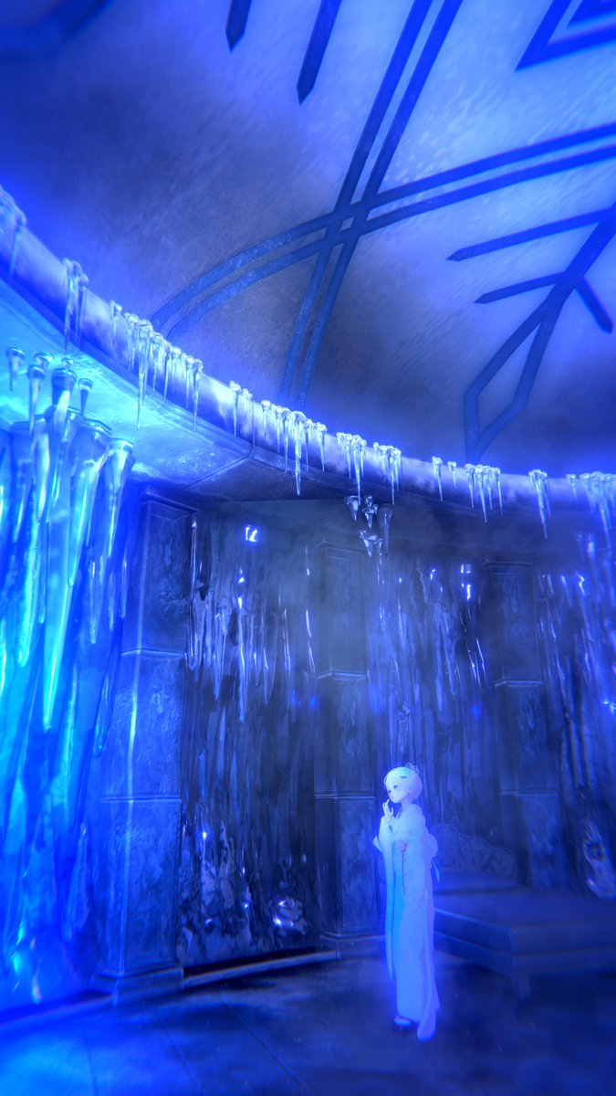 touasa's tweet image. 「夏場はアイスクリーム倉庫に限るわ…」
FROZEN REVERIE By るいん(ruin)
vrchat.com/home/world/wrl…
(ワールド名が設定されていないようなので検索では到達できなさそう)
#VRChatPhotography