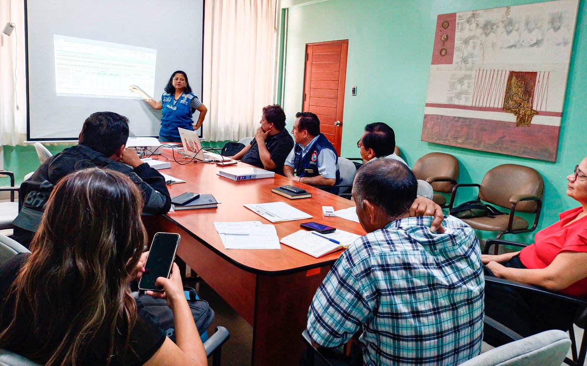 CENEPRED's tweet image. 📍Piura | Los Equipos Técnicos (ET) de las Municipalidades Provinciales de #Sullana y #Paita, así como de los distritos de Las Lomas, Catacaos y Tambogrande, recibieron asistencia personalizada del #Cenepred para formular sus planes de prevención.
👉 gob.pe/n/1215789