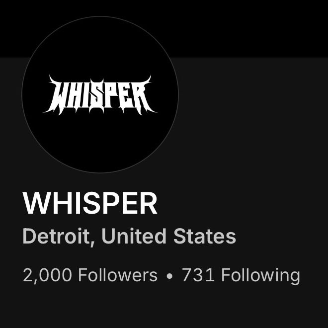 THANK YOU SO MUCH FOR 2,000 FOLLOWERS

NEW MUSIC THIS WEEK