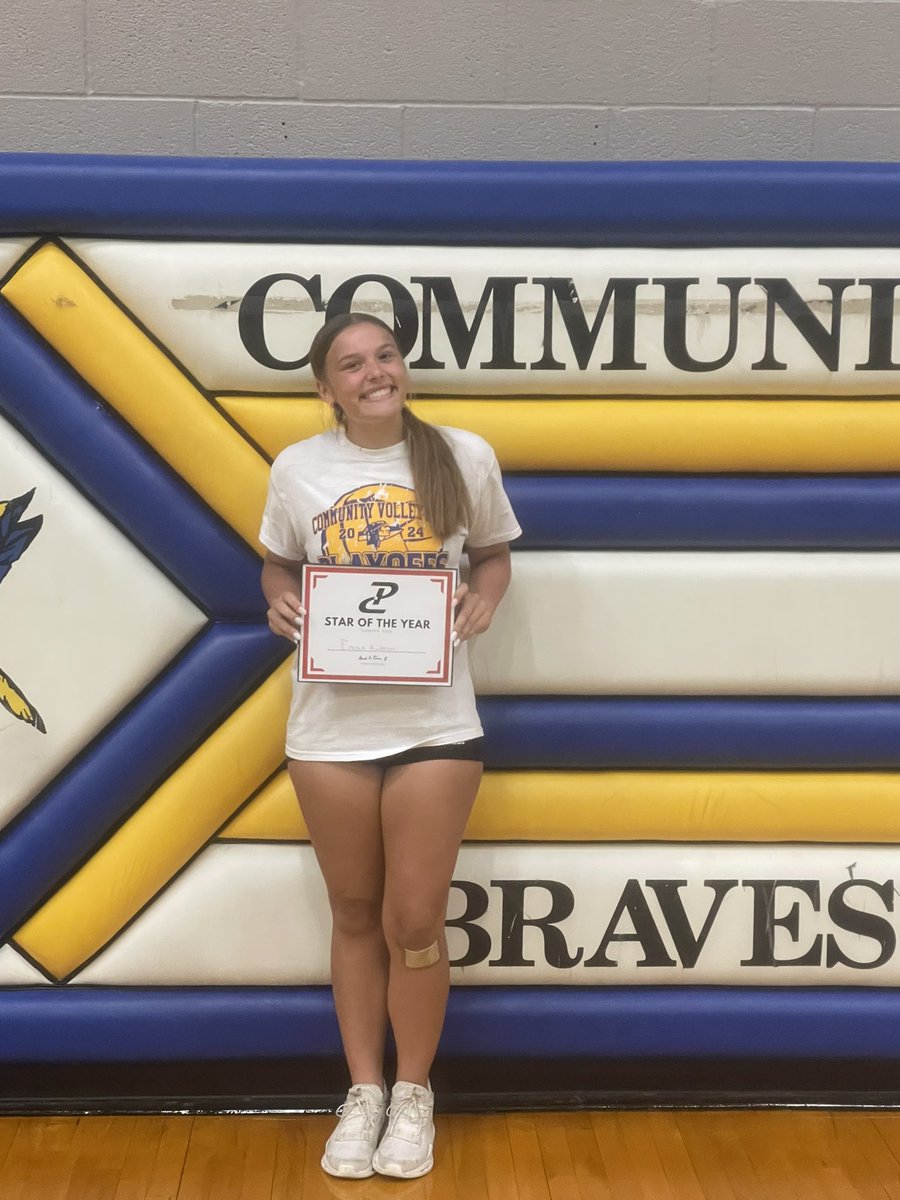 PCnowisthetime's tweet image. The Lady Braves went to work all summer long!!! These ladies accepted the challenge this summer and are ready to go for the upcoming year!!!
Good luck ladies as you go into the school year
S/O to our award winners and ⭐️ of the year: Emma Anderson
