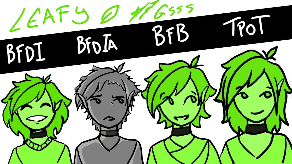 Garabachoss's tweet image. #bfdi #leafy #bfb #bfdia #tpot #osc #fanart