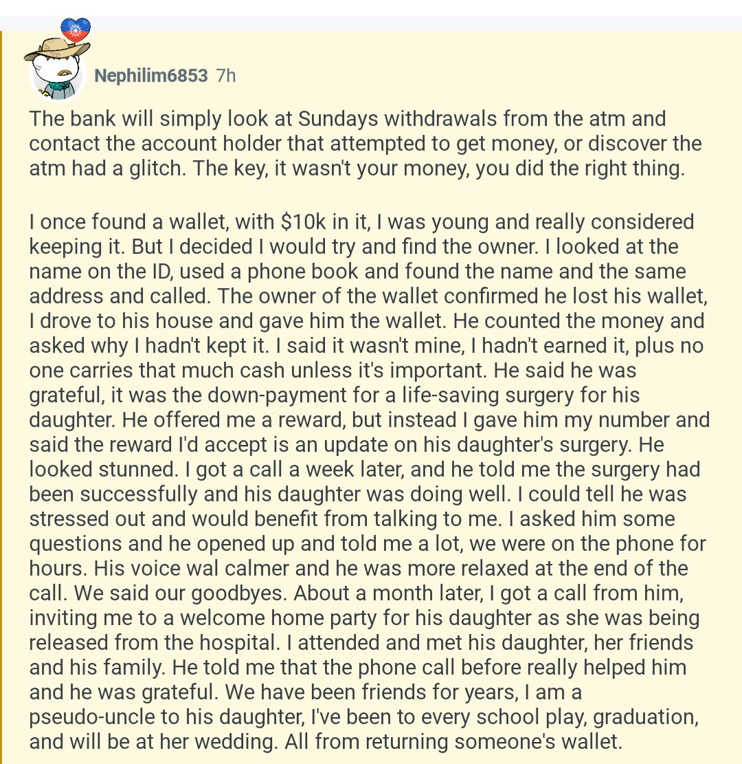 scottjla's tweet image. There is a lot more to life than money, as shown here