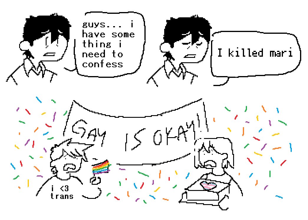 CosmicLevv's tweet photo. haven’t seen anybody do this yet. hopefully i’m not late . #omori that’s all bye https://t.co/XcEOLlD4vj