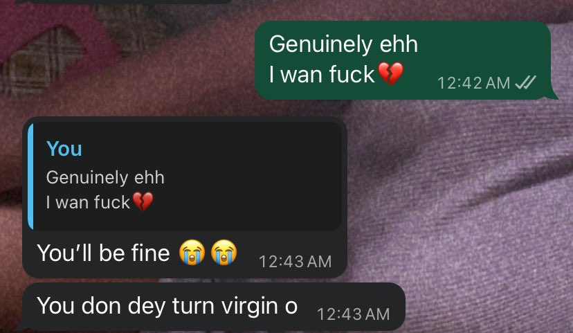 anjietida's tweet image. I dey keep my self for my long distance babe❤️