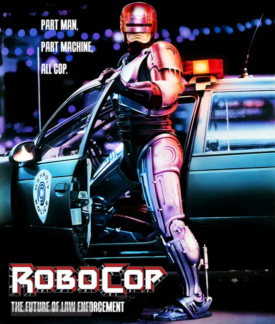 DeathStrikeMIA's tweet image. RoboCop&apos;s movie poster was so cool.