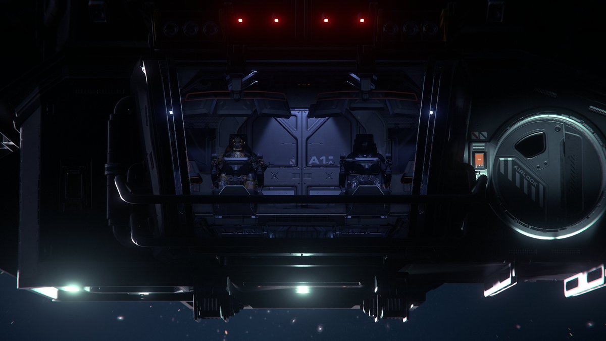 chonkrider's tweet image. I don’t need a fancy ship when I’m out exploring with Shock. Thanks for the freight elevator tour—even if every outpost was totally bonked! #StarCitizen