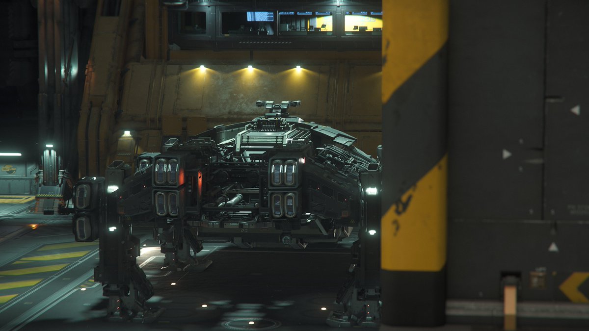 chonkrider's tweet image. I don’t need a fancy ship when I’m out exploring with Shock. Thanks for the freight elevator tour—even if every outpost was totally bonked! #StarCitizen