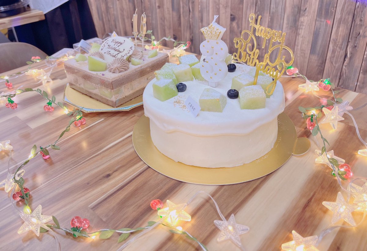 mer23_23's tweet image. そして昨日はイベントアフター&のりちゃんとちみちゃんのお誕生日会に参加させていただきましたっ✨企画力と実行力とじょ〜かのみなさんの愛と熱意に感動しっぱなしのいちにちでした…!ありがとうございました😭❤️