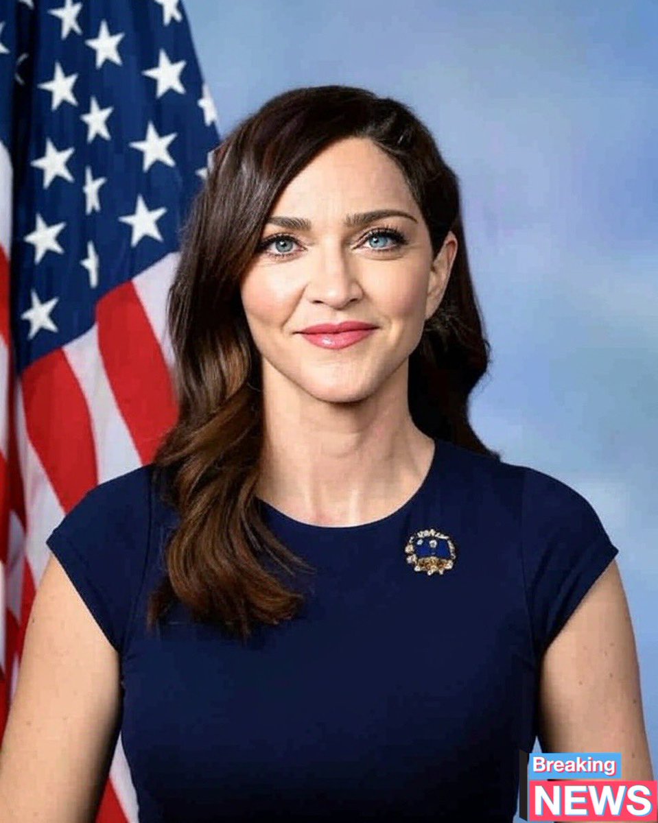 Ieahhxo's tweet image. 🚨 MADONNA has been elected as the president of the united states.