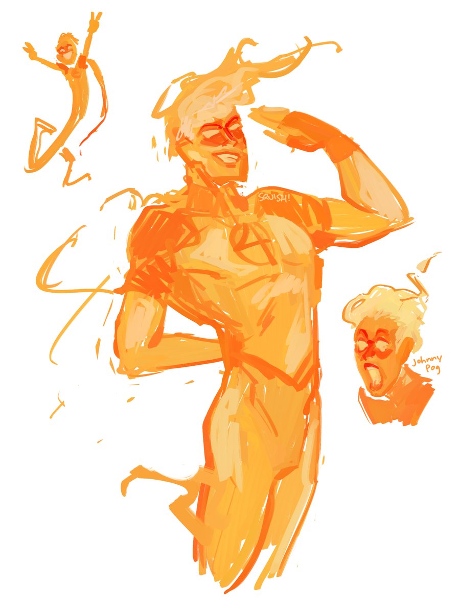 squishedcat_'s tweet image. johnny sketches hehe 

#JohnnyStorm #FantasticFour