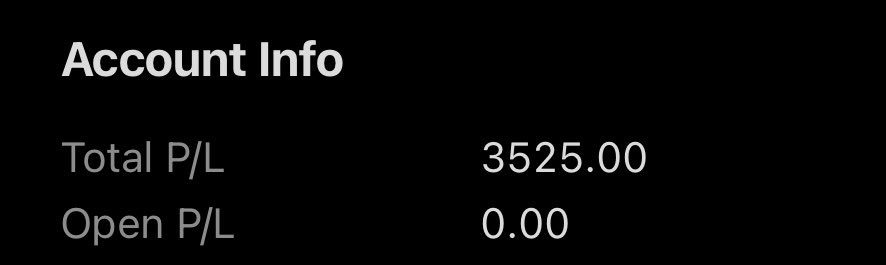 After the initial trap, took $GC longs and made 3.5k profit. 

Previously I used to short those big red candles and get trapped. Learning.

#FuturesTrading #NQ_F #ES_F #SPX #SPY $GC #GC_F #DayTrading <a href="/Tradeify/">Tradeify</a> <a href="/TakeProfitLLC/">TakeProfitTrader</a>