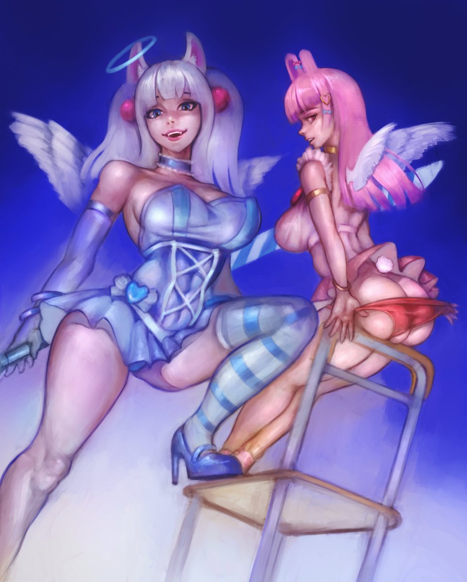 deepfriedcroco's tweet image. Panty & Stocking!!!
#KirschedArt #MMOARTPG
