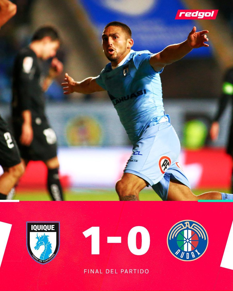 ¡Ganó Iquique y se ilusiona con la salvación! 🔵

Los Dragones Celestes sorprendieron a Audax Italiano y lo derrotaron como local por la cuenta mínima gracias al gol de César González. Pese al triunfo, el cuadro nortino sigue último en la tabla, pero ahora con 9 unidades.