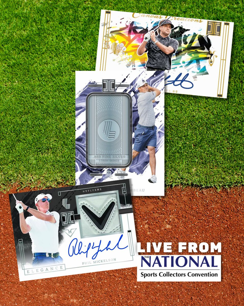 RealBreaksLive's tweet image. We're breaking LIVE from the 2025 National in Chicago July 30 to August 3! 📢
Join us for 2024 Panini Impeccable LIV Golf Full Case PYT break on August 1st. Golf fans won’t want to miss this one!
📲 Get the app and grab your spots when they drop:
uncommonapp.com/event/3f52f4d2…