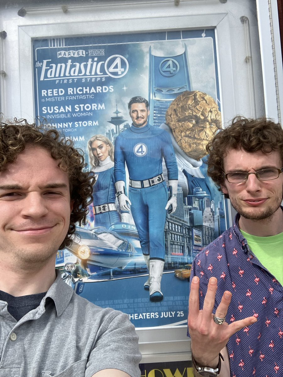 EmceeVoices's tweet image. We finished watching “Fantastic Four: First Steps”.
I’m not gonna say it.
Nope. Not gonna say it.
Sigh…
Fine, I’m saying it.
It’s fantastic.