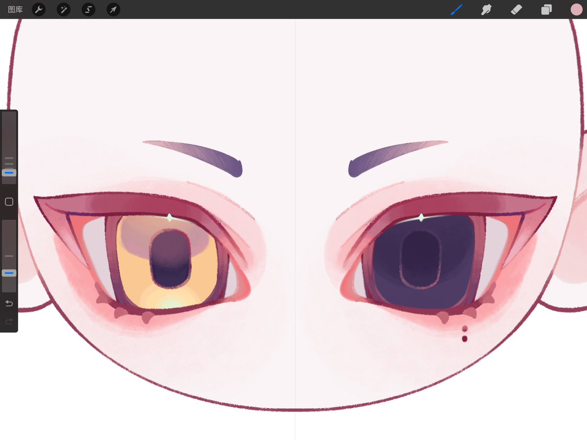 r1sa_kun's tweet image. Eyes 👁👁