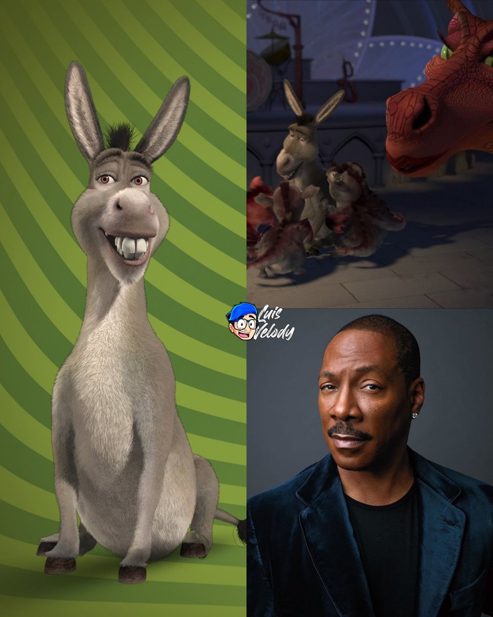 LuisVelody's tweet photo. ¡UNA PELÍCULA DE BURRO! 🤯🎬

Eddie Murphy (BURRO) ha confirmado que una película de Burro está en desarrollo. 

💬 "Burro tendrá su propia película. Su propia historia con su esposa dragón y sus hijos. Han escrito una historia muy DIVERTIDA" https://t.co/9s6DVAEvtD