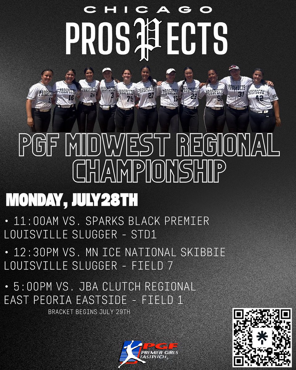 Last tournament of our 14u season, ➡️Peoria bound for the PGF Midwest Regional Championship! 

#TrustTheProcess
