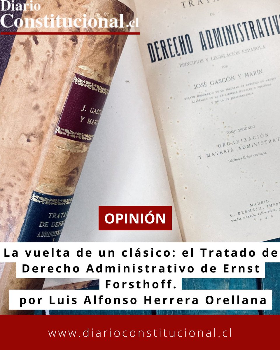 DiarioConst's tweet photo. 📚 Reedición 2025: Tratado de Derecho Administrativo de Ernst Forsthoff ya disponible en español. #Derecho #Forsthoff
Lee más aquí: https://t.co/YYlEtLsAnf https://t.co/14PN1fNf62