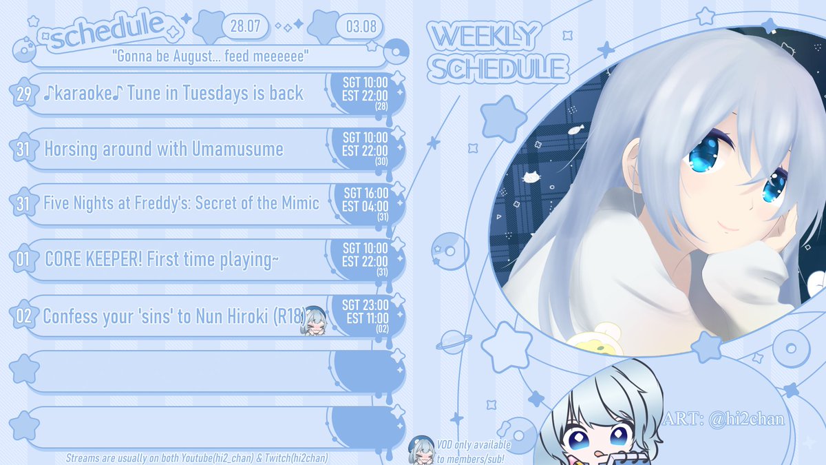 Hi2chan's tweet image. I am finally back with a schedule!!!!!

PLEASE DO COME BY ON THE 2ND TO CONFESS YOUR SINS TO THE &apos;KIND&apos; HIROKI~

#hii_livecast