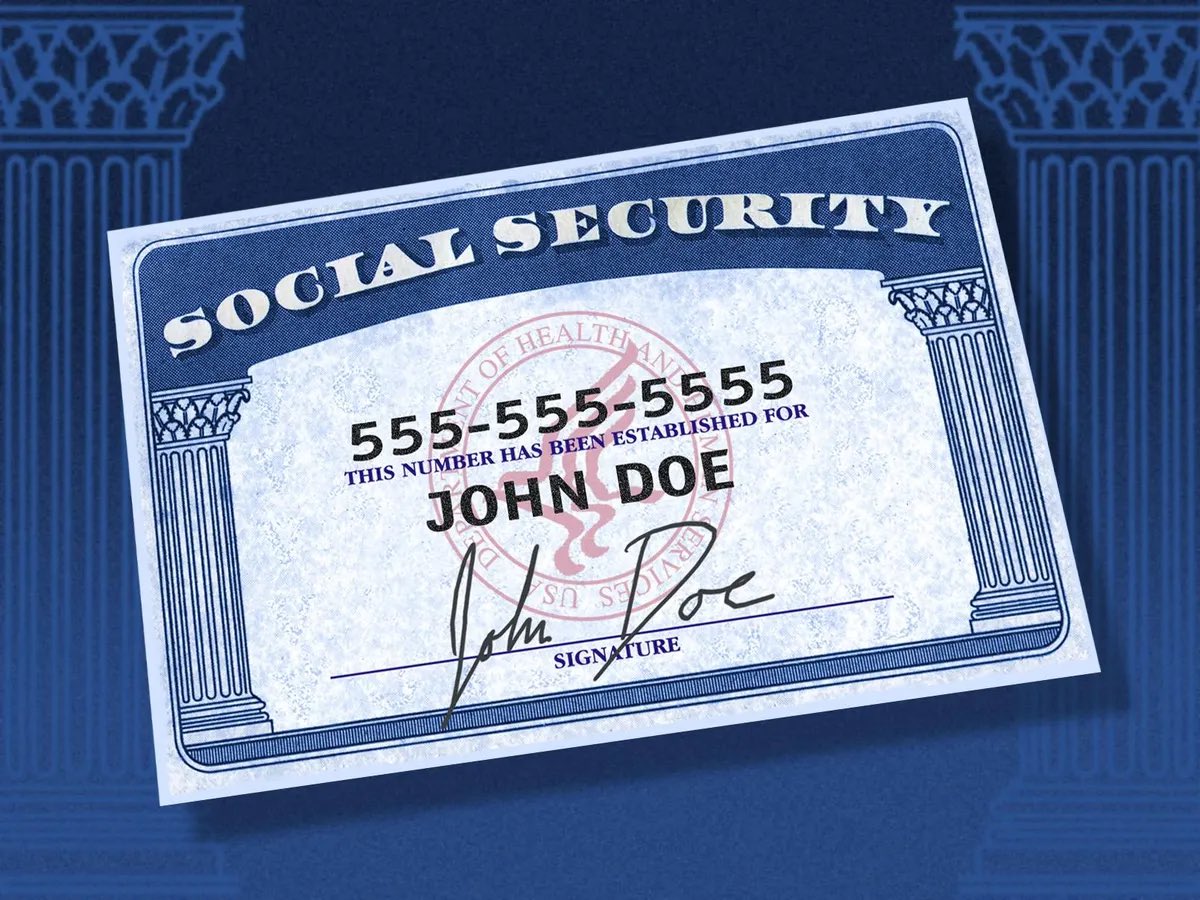 HaveBlue77's tweet image. Why are Social Security cards made with paper and 1940’s technology???