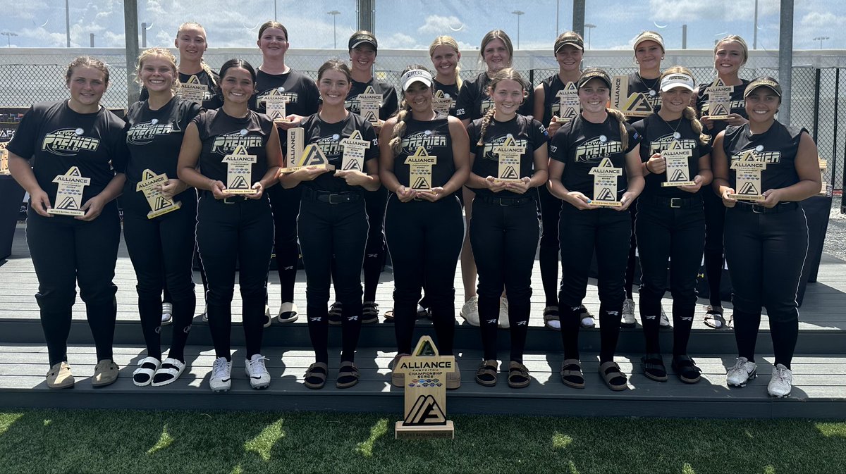 Iowa Premier Fastpitch (@iowapremierfp) on Twitter photo SUMMER 2025 is a wrap......
One BAD day at Nationals will cost you. But the grit this group showed the rest of the week was impressive. 2 of their top teammates go down to injury. Made it to Sunday & had a great battle in the Championship Series <a href="/thealliancefp/">The Alliance Fastpitch</a> with FC SUMMER 2025 is a wrap......
One BAD day at Nationals will cost you. But the grit this group showed the rest of the week was impressive. 2 of their top teammates go down to injury. Made it to Sunday & had a great battle in the Championship Series <a href="/thealliancefp/">The Alliance Fastpitch</a> with FC