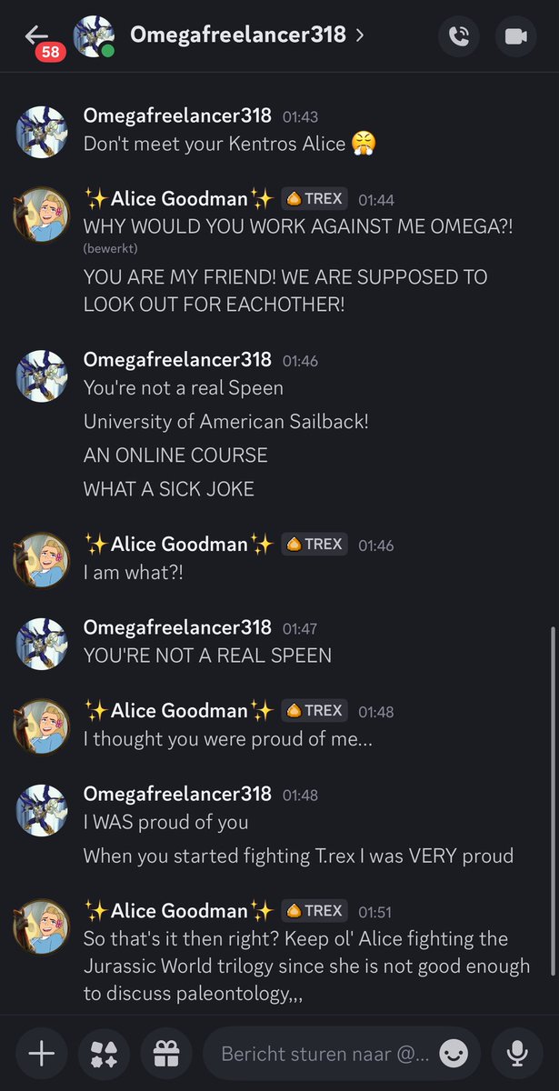 AllosaurusJP's tweet image. I am legit dying of laughter rn