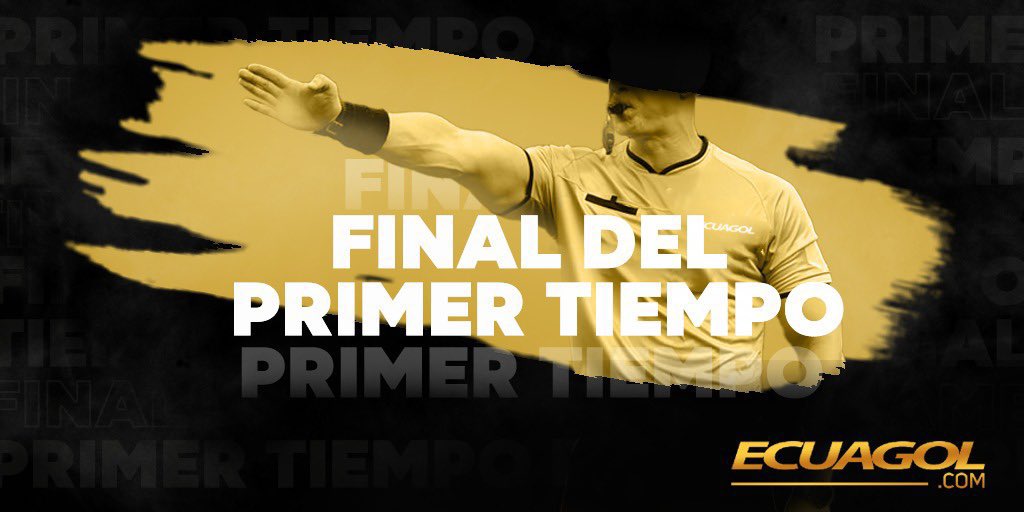 ECUAGOL's tweet image. FINAL DEL PRIMER TIEMPO
Gana el equipo de @IDV_EC en el cierre de la jornada 22 con solitario tanto de Spinelli
#CUEN 0-1 #IDV
#Ecuagol #LigaPro
