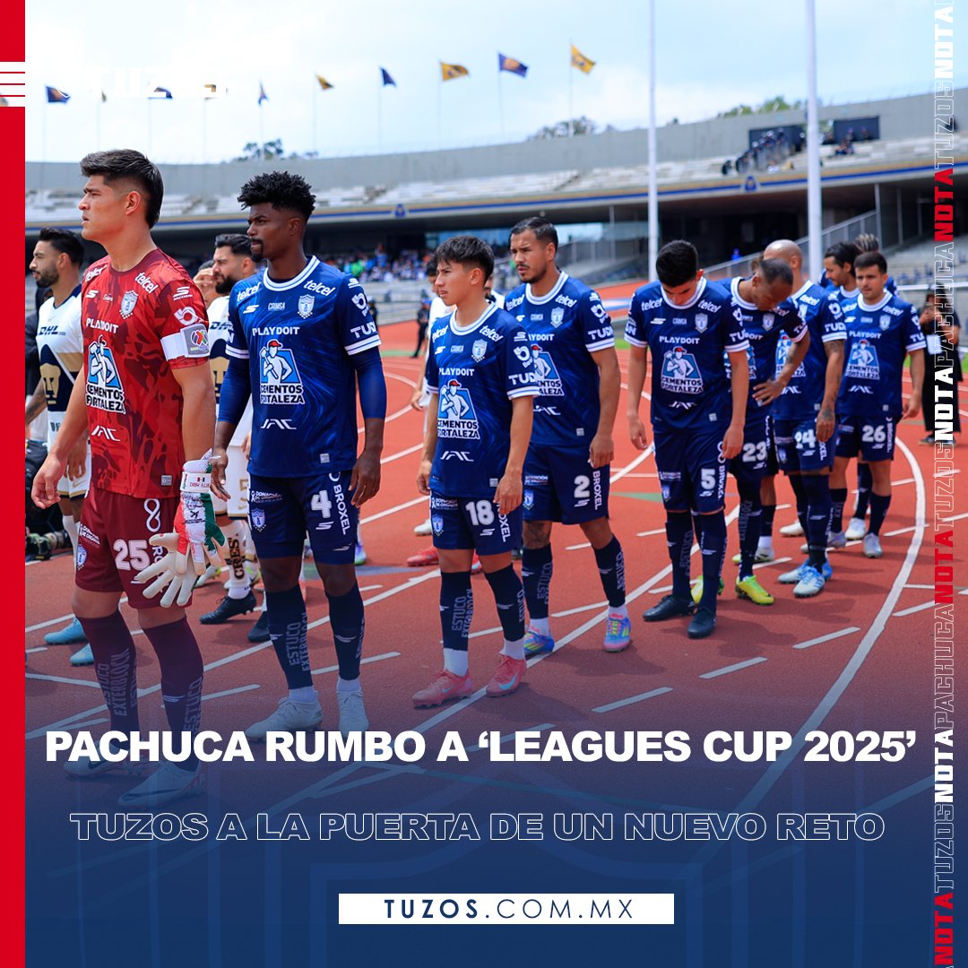 Tuzos's tweet image. 📰 | Los Tuzos están por enfrentar un nuevo reto: la @LeaguesCup, en cuya 1ª ronda enfrentarán del 29 de julio al 5 de agosto a 3 rivales de la #MLS: San Diego FC, Los Ángeles FC y Houston Dynamo. Aquí todos los detalles del torneo.👇🏻
🌐 tuzos.com.mx/webtuzos/2022/…
#LeaguesCup2025