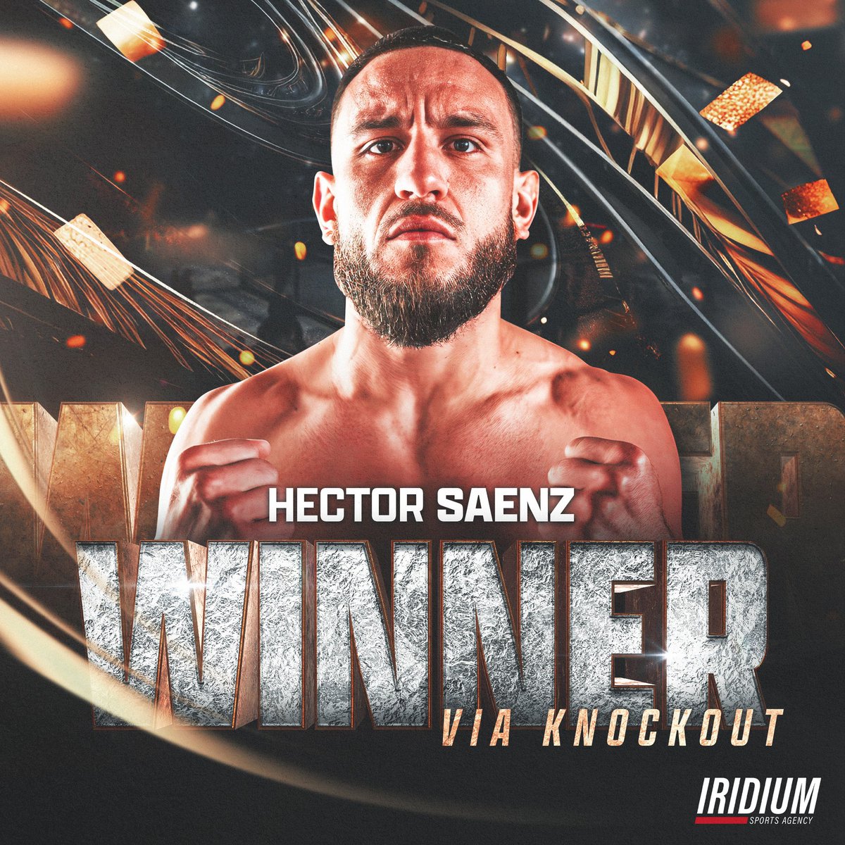 TeamIridiumISA's tweet image. 🚨 #TeamIridium wrecking machine Hector Saenz turns out the lights &amp;amp; brings home the 👑 with his 3rd straight victory, upping his record to 10-2 in the Main Event at @FuryFightingTX 🏆 #TheDarkside