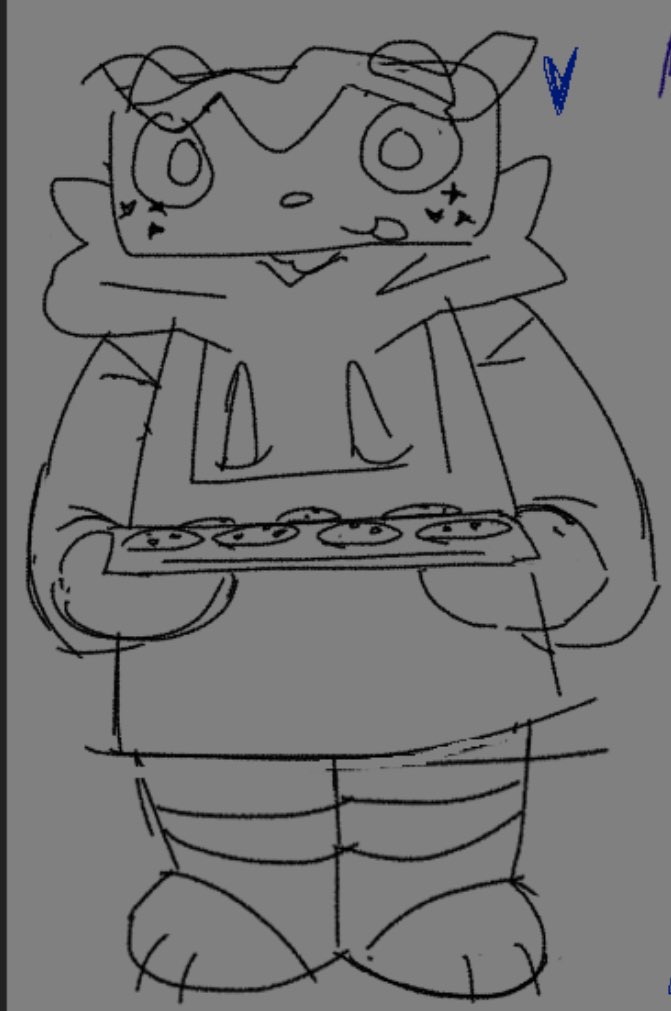 ocomk0's tweet image. Oh how joyous #dandysworld #robloxart