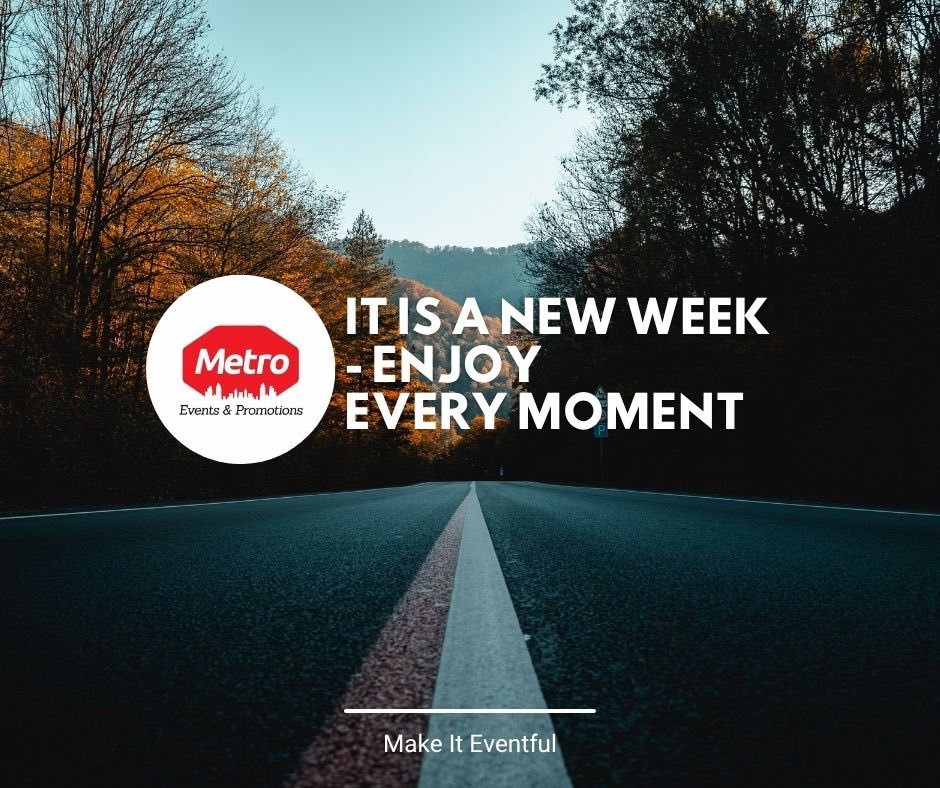 Metro_Eventz's tweet photo. #newweekmotivation https://t.co/ERUfctXOGC