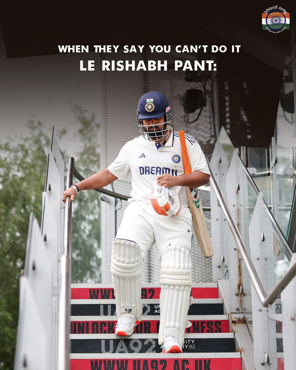 thebharatarmy's tweet image. RAB DA BANDA ๐ฎ๐ณ๐งฟ
#indvseng #coti๐ฎ๐ณ #bharatarmy
