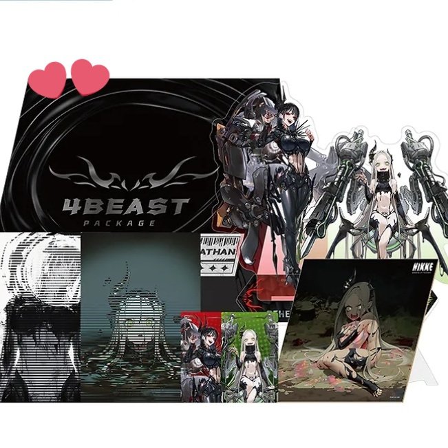 勝利の女神 NIKKE 韓国 フォービースト スペシャルパッケージ 韓国限定