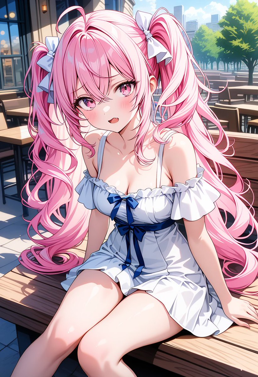 shirako1218AI's tweet image. 暑すぎでしょ…外出なきゃよかった…
 #うちの子  #緋奈
 #DaysAI  #AIイラスト︎