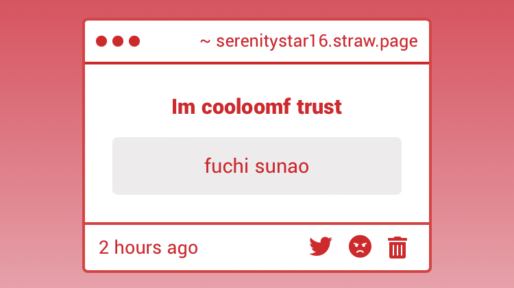 Serenity_star16's tweet image. Fishi Sunao