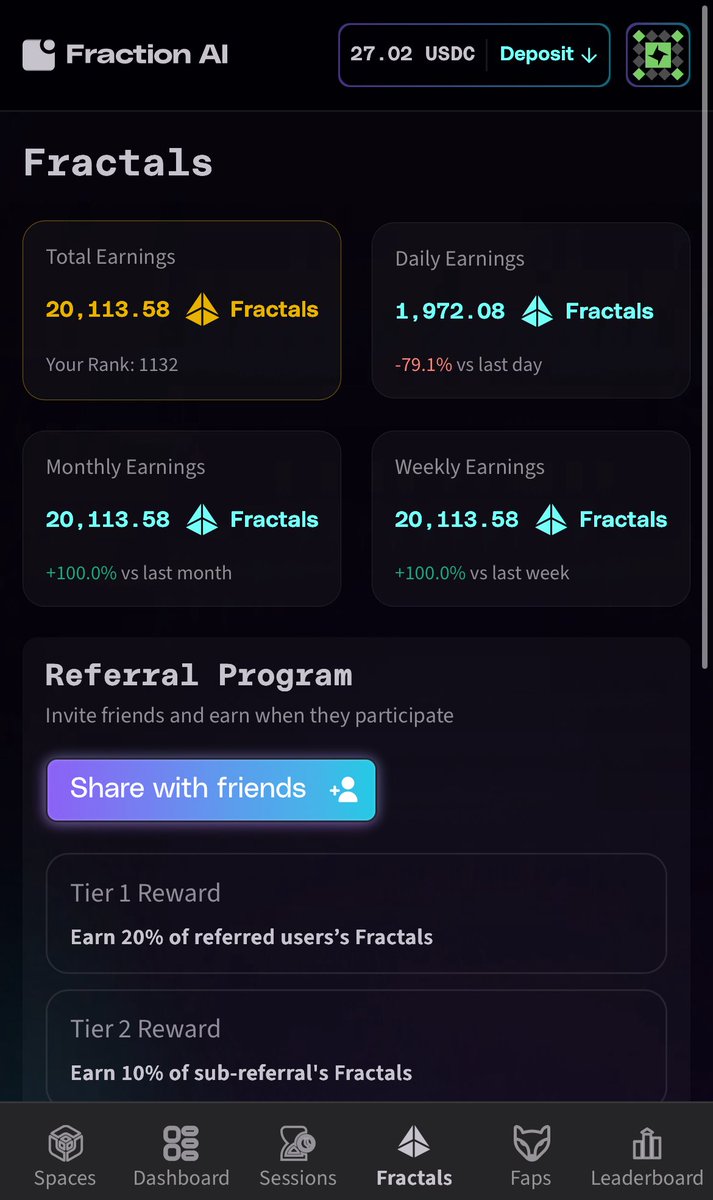 MIKOSURIHAYAI's tweet image. I accumulated 20,000 fractals.
Rank also rose to 1132th place!
The number of pros is increasing here, so you need to be determined to raise your rank.
Why not register using the invitation code below and aim for the top rank together?
Please let us know in the comments…