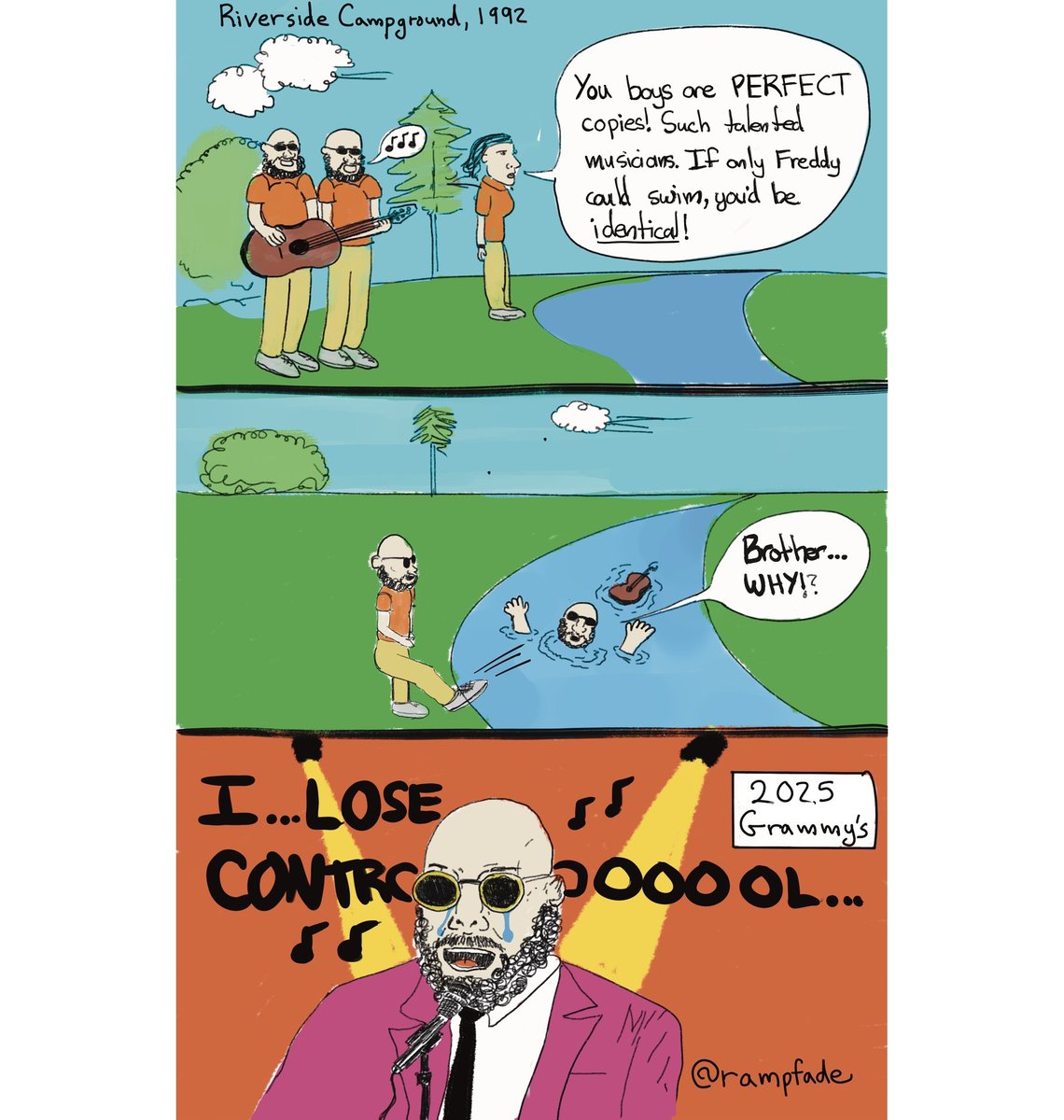 rampfade's tweet image. Few know the true origin story of Teddy Swims