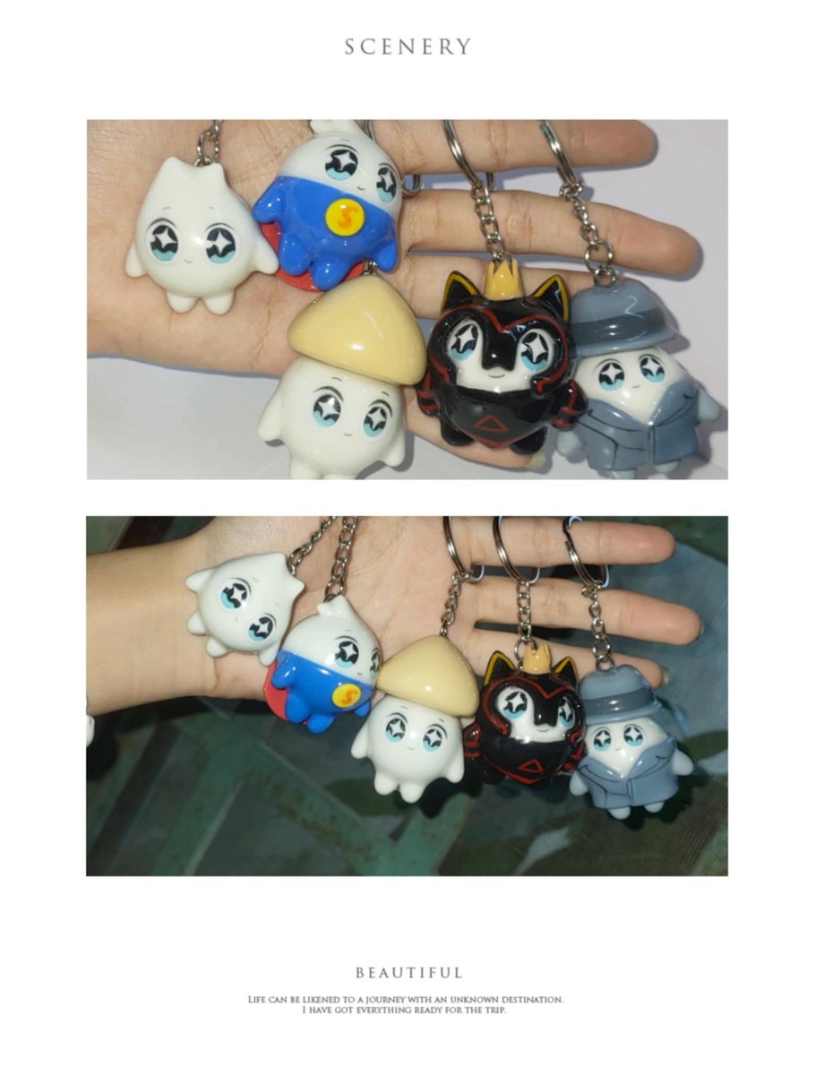➥ My first Sprite keychain collection: Complete

No special reason. No campaign. Just joy and a soft spot for cute things that sparkle

Meet the crew:

▸ Basic Sprite – simple, classic, quietly iconic
▸ Super Sprite – tiny hero, big heart
▸ "Nón Lá" Sprite – chill, grounded,
